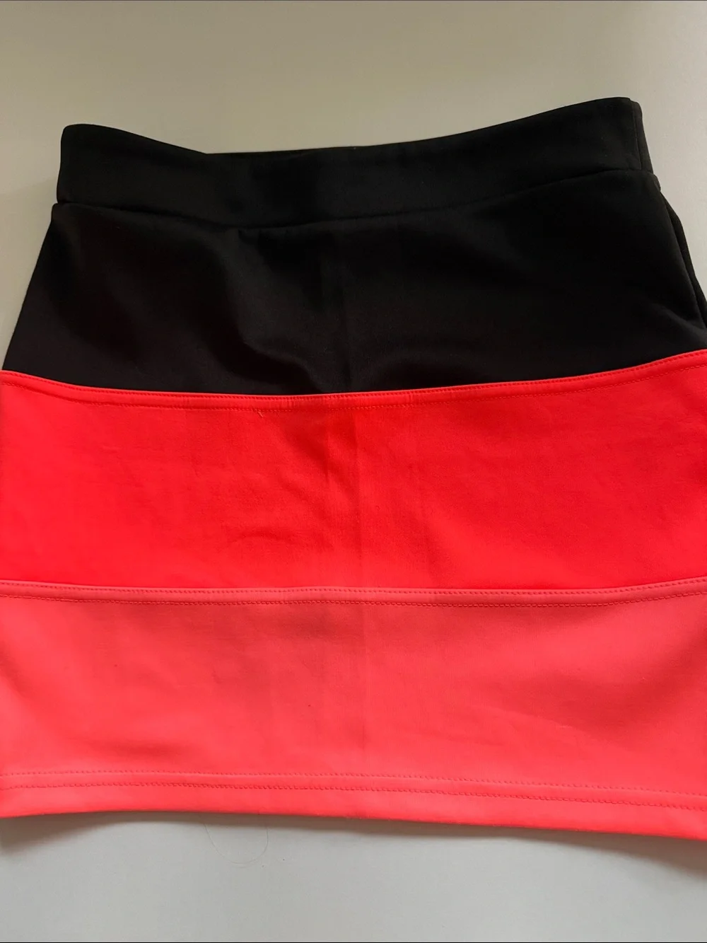 Supre Colorblock Jersey Mini Skirt Size Extra Small